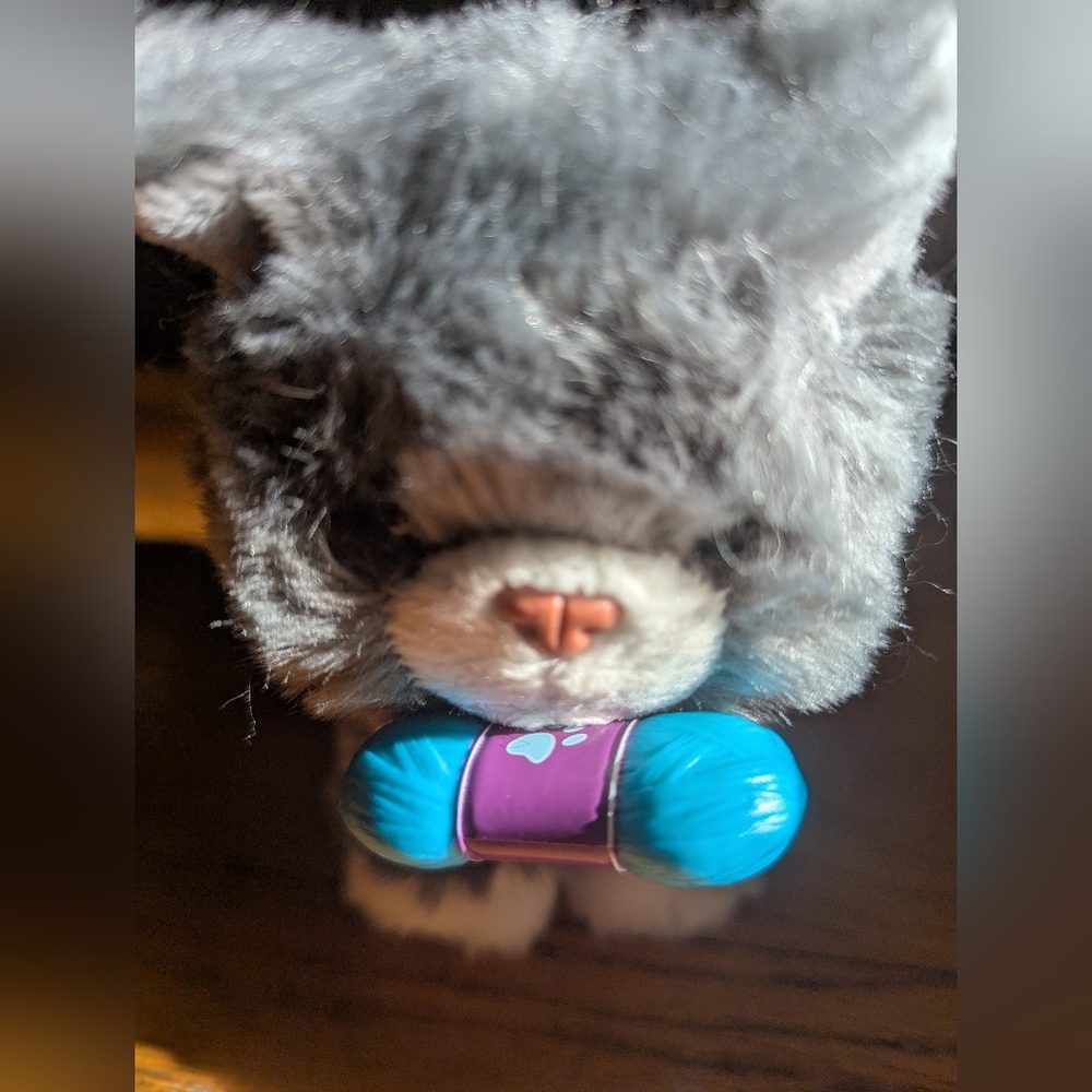 American Girl Gray Plush Cat